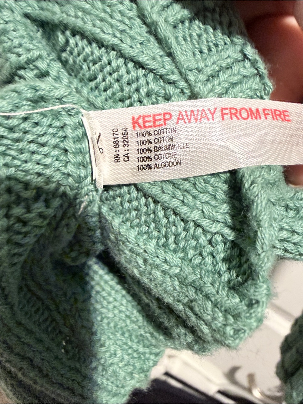 Free People Beach Kenzie Sweater and Skirt Set in Frosty Spruce Green Sz L NWT - Picture 4 of 8